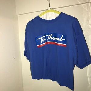 Vintage crop top
